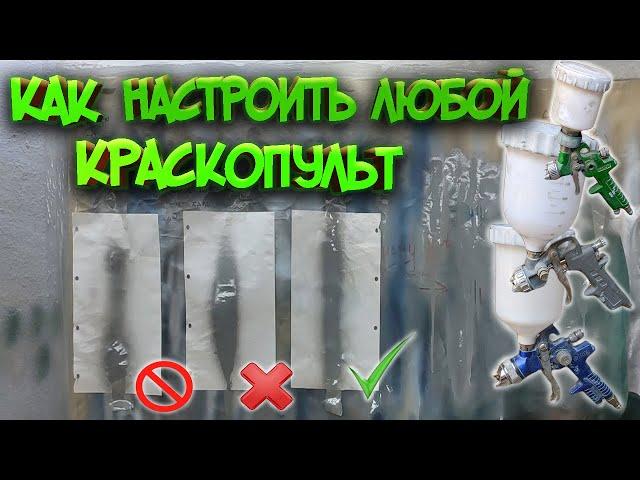 Setting up any spray gun, even Chinese. EASILY!