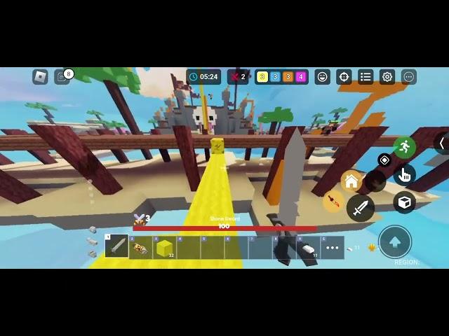 testing the new modes in Roblox bedwars