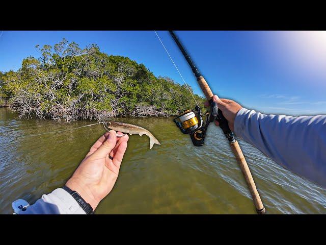 Exploring Florida Saltwater Shorelines on the Gheenoe! (NLBN Fishing)