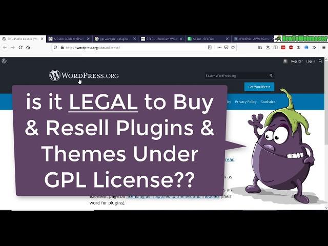 What is GPL Wordpress Plugins & Themes, is it LEGAL? Should You Buy GPL?