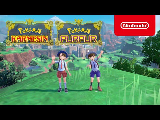 Pokémon Karmesin & Pokémon Purpur – Übersichtstrailer (Nintendo Switch)