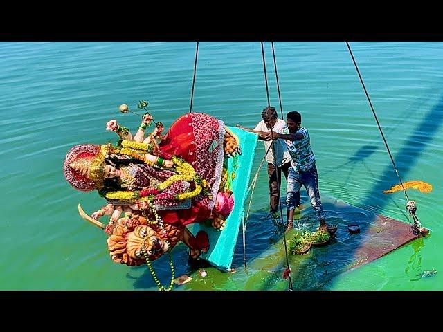 Durga mata Nimajjanam 2023 | Durga mata Visarjan in tank bund | Hyderabad