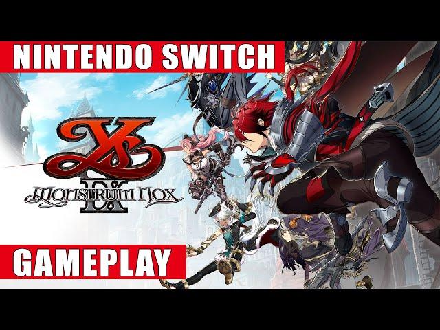 Ys IX: Monstrum Nox Nintendo Switch Gameplay