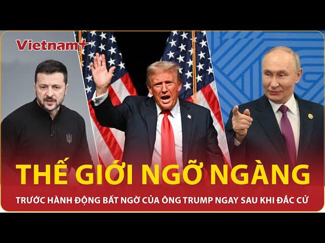 Tân Tổng thống Donald Trump gây bất ngờ với động thái đầu tiên ngay sau khi đắc cử | Vietnam Plus