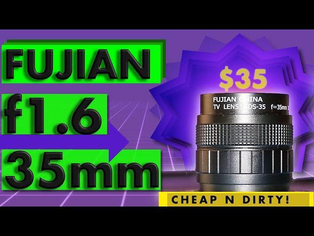 Fujian 35mm f1.6 - Cheap Lens Challenge