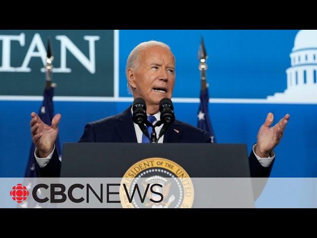 Biden insists he’s the Democrats' best chance to beat Trump despite mounting calls to step down