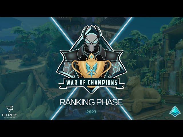 Paladins WOC | First Edition - Week 1 | Ranking Phase - English Cast with Ntbees and Fenix