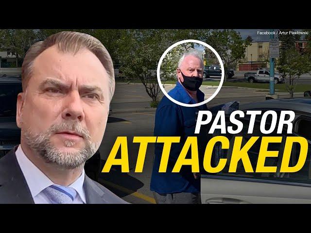 Pastor Artur allegedly ASSAULTED while buying groceries with his daughter