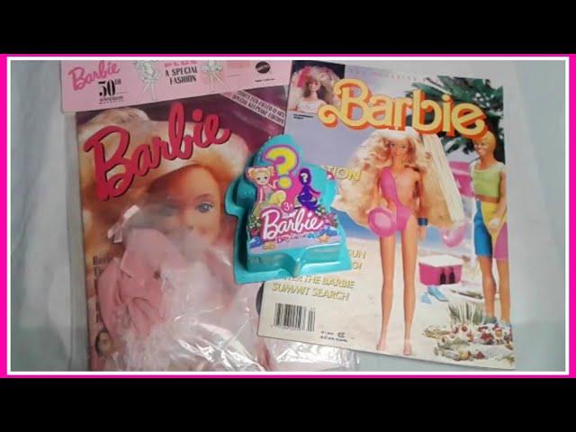 Barbie Magazines 1990 & Barbie Dreamtopia Mermaid Doll / Adult Barbie Collector