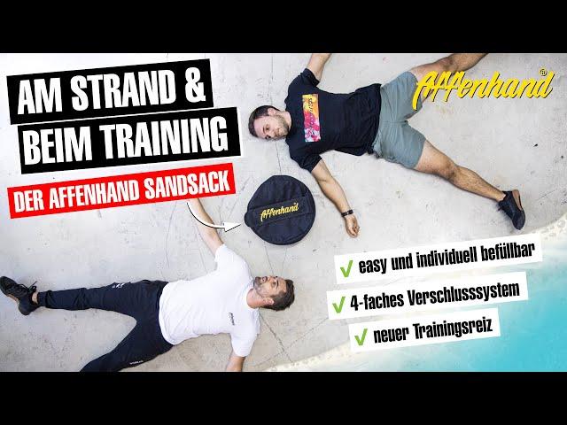 Sandsack Sandbag für’s Training von Affenhand® | #REVIEW