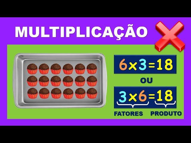 Multiplicação | Aprendendo a multiplicar | Videoaula