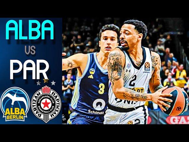 Alba Berlin - Partizan Belgrade | Full Game Highlights