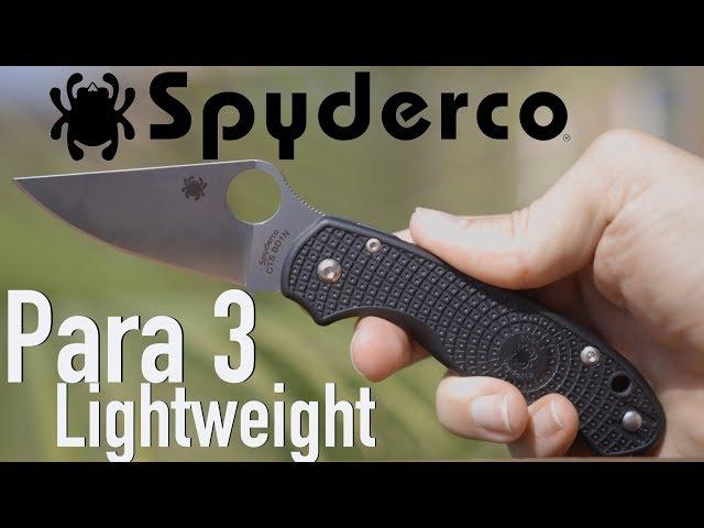 Spyderco Para 3 Lightweight Review