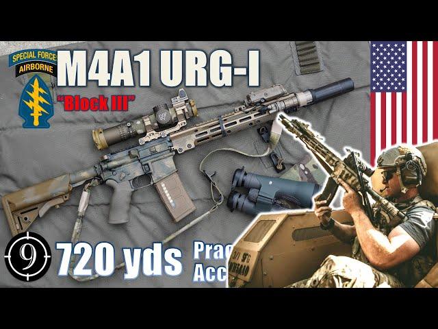  M4A1 URG-I [SOCOM's "new" rifle - Geissele] to 720yds: Practical Accuracy URGI