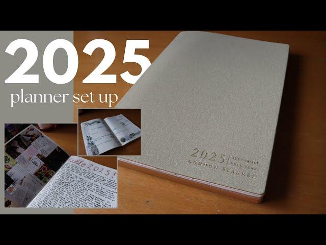 My 2025 planner set up - Have I made a mistake? [Sterling Ink Common Planner]