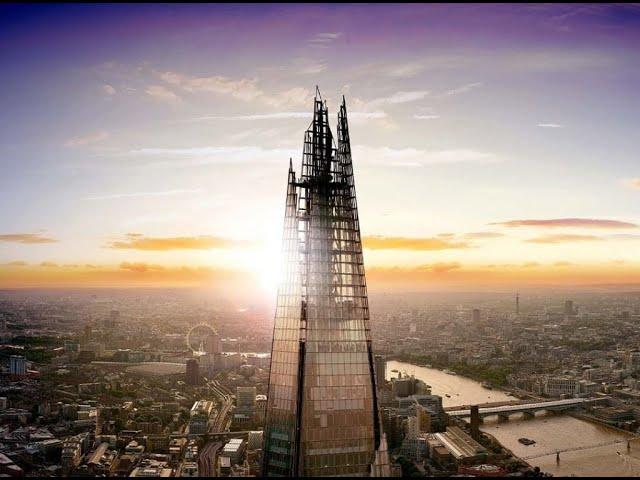 The Shard Floor 32 to Ground Floor High speed lift London UK Dec 20 2024