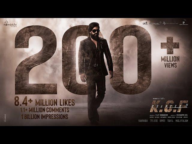 Rocky Bhai and his army of 200 Million | KGF Chapter 2 Teaser | Hombale Films