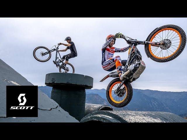 INSANE MOTO TRIALS SKILLS ON DISPLAY - GAME OF BIKE WITH TONI BOU & ANTOINE BUFFART - EPISODE 1