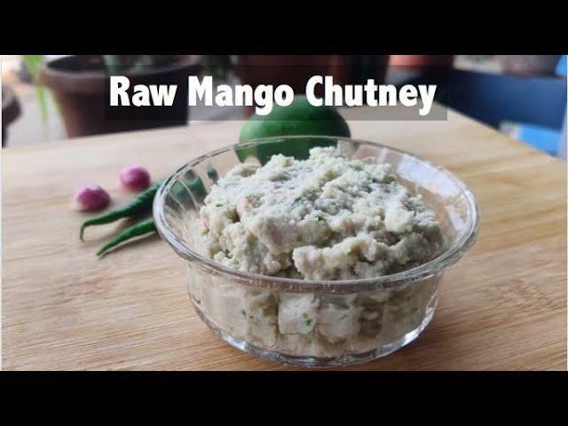 Raw Mango Chutney | Green Mango Chutney | Jessy's Cookbook