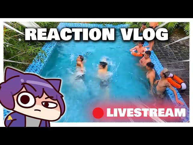 Reaction Vlog HyperSquad Tam Đảo - Livestream