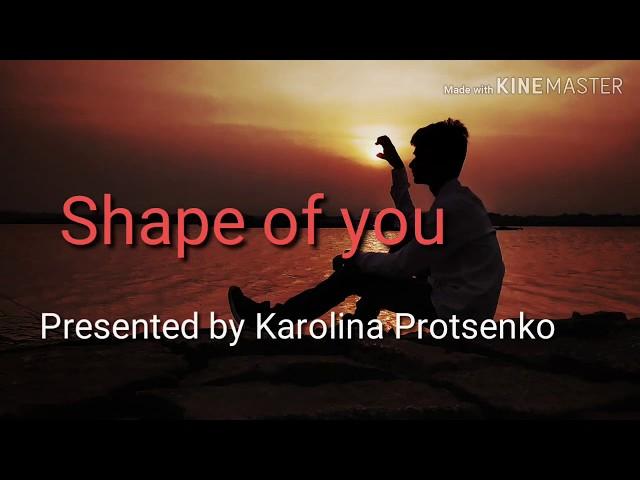 Shape Of You - Violin Cover | Karolina Protsenko | Sraj Films ️