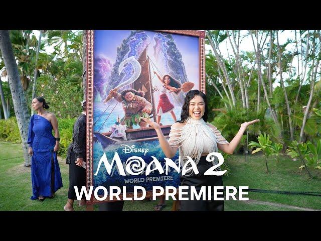 Moana 2 | World Premiere Recap