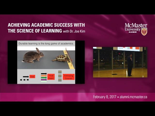 Achieving academic success with the science of learning (with Dr. Joe Kim)