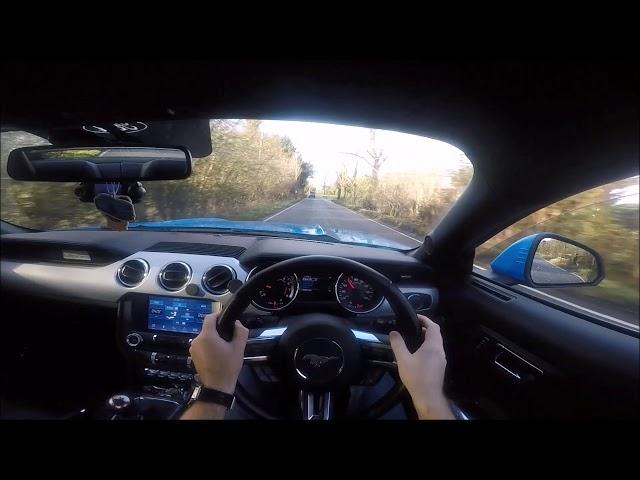 Ford Mustang GT UK Countryside POV Drive