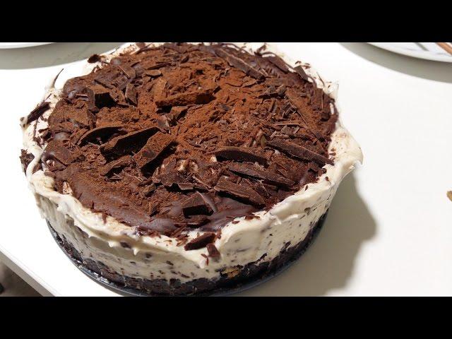 No bake Baileys Oreo Chocolate Cheesecake