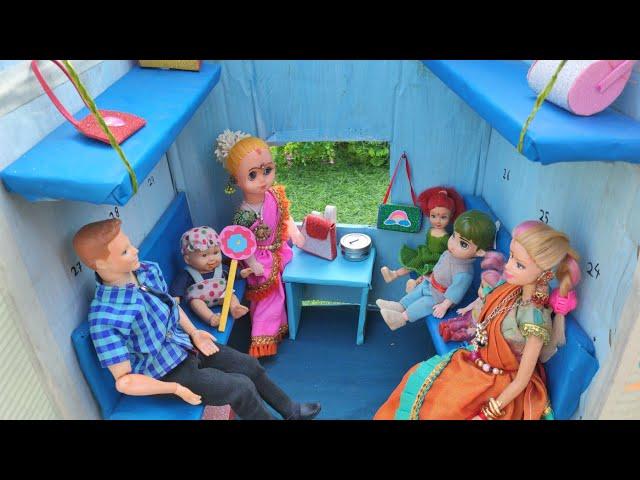 Barbie Doll All Day Routine In Indian Village/Radha Ki Kahani Part -166/Barbie Doll Bedtime Story||