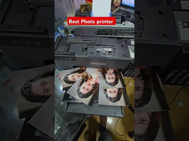 Epson L8050 L18050 Photo printing #pvccardprinting #passportphotoprinting