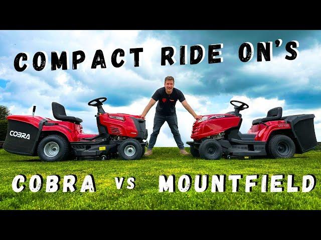 Compact Ride On's? We Compare the NEW COBRA LT86HRL vs Mountfield