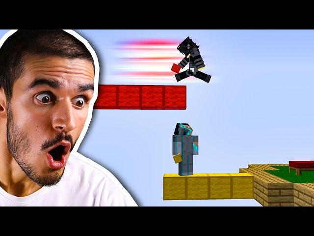 من در مقابل گادبریجر تو بدوارز - Me vs Godbridger in minecraft bedwars