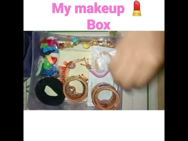 my makeup box