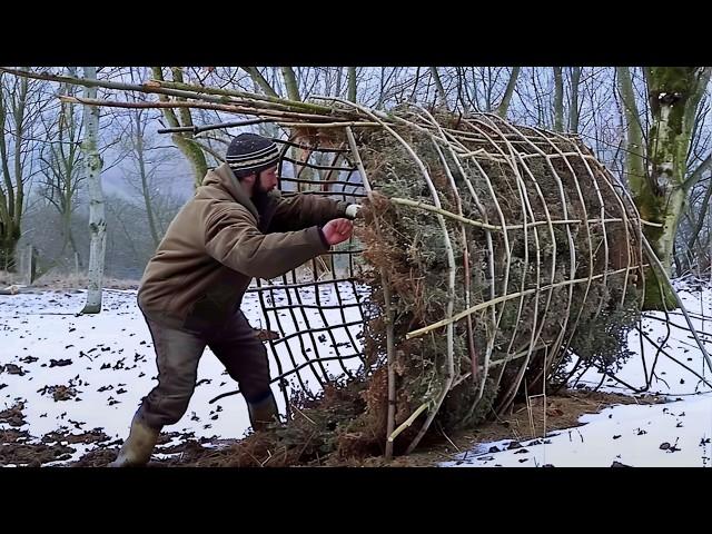 Survival Expert Builds 4 Amazing Shelters in the Forest | Start to Finish @osbushcraft