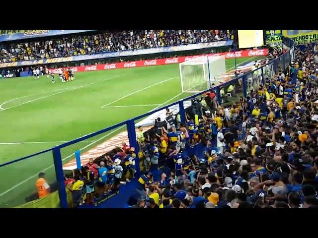 BOCA- SAN LORENZO DESDE LA TRIBUNA