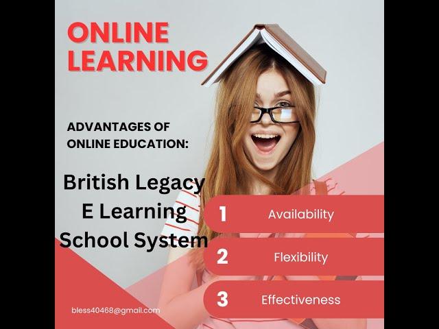 #British Legacy E Learning # Online education importance # Online earning courses. School#Earning#