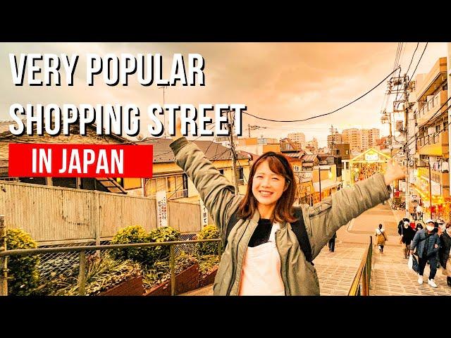 Very popular shopping street in Japan【Yanaka Ginza】