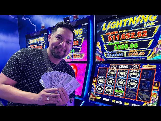 Kickapoo Lucky Eagle Casino Jackpot!! Lightning Link!