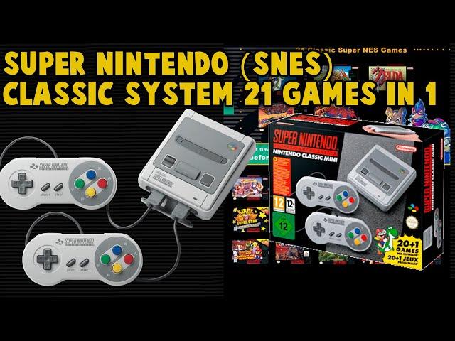 SNES Classic Review - Super Nintendo Entertainment System Mini - Unboxing & Review - Plug n Play