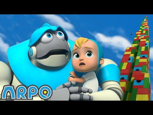 Robot Playdate Funday | | ARPO the Robot Fun Cartoons | Moonbug Kids Cartoon Adventure