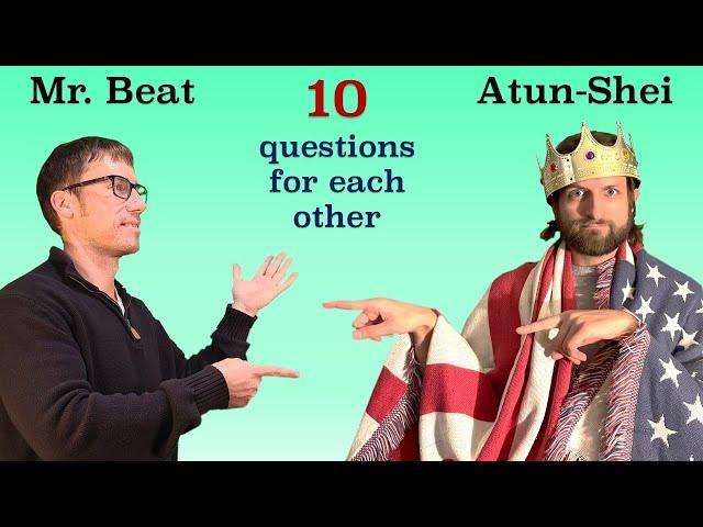 Atun-Shei Films and Mr. Beat Interview Each Other