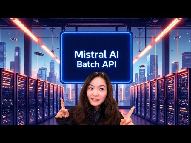 Mistral Batch API - Lower cost API for scale