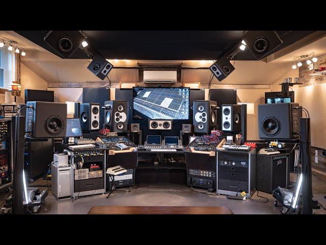 Basement Converted into an EPIC Home Studio (studio tour)