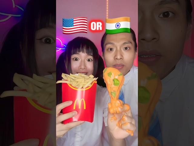 Pick a flag challengeWhat’s your National food?#asmr #mukbang