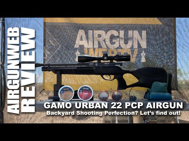 AIRGUN REVIEW - GAMO URBAN 22 Precision Backyard Shooting Fun from Gamo USA!