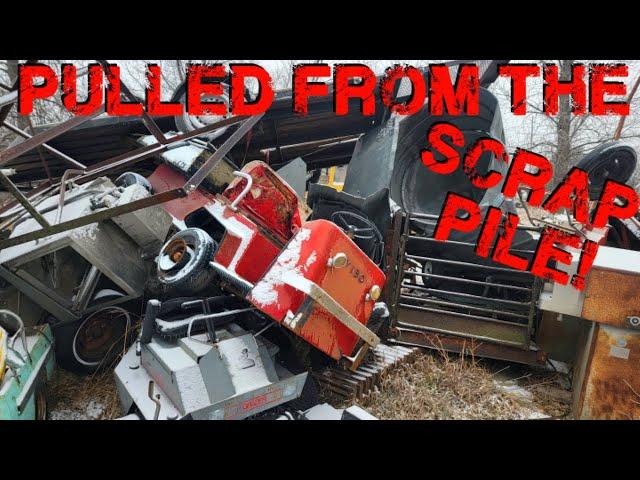 Reviving an ABANONDED Yard Cart Found in a SCRAP PILE! - Will it Run and Drive?