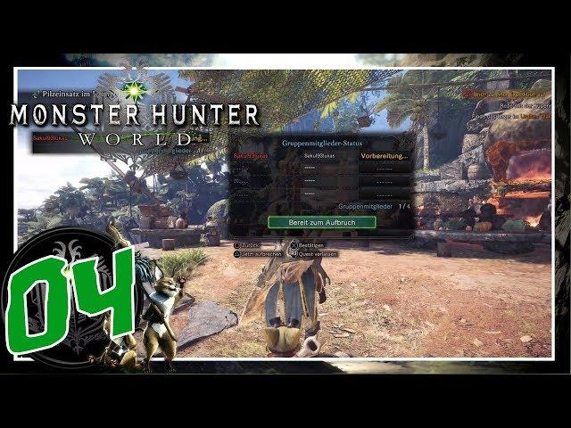 Let's Play Monster Hunter World Part 4 Gourmet-Pilzhut abliefern