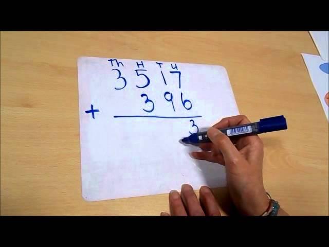 Year 4 Addition using the Column Method