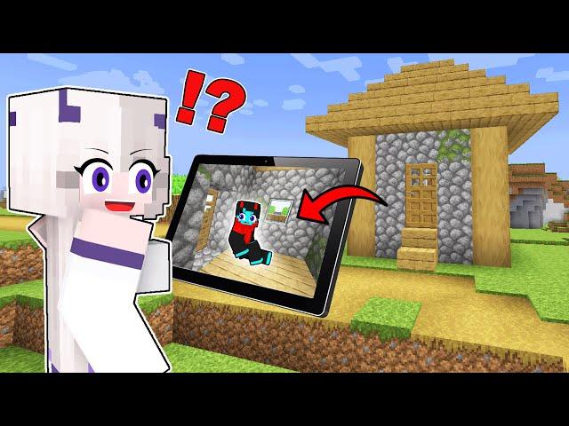 Using Cameras to CHEAT in Minecraft Hide and Seek!